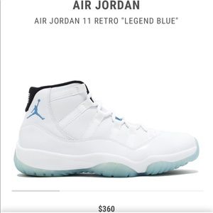 Air Jordan 11 Retro “Legend Blue”